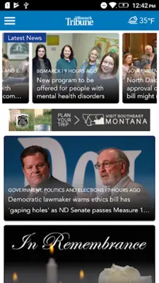 Bismarck Tribune android App screenshot 7